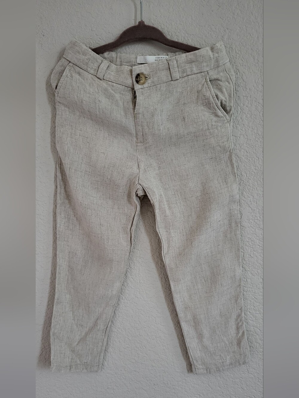 Zara Baby Toddler Linen Pants